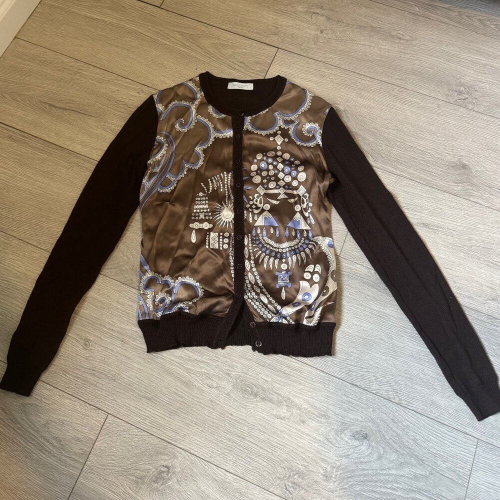 Emilio Pucci Silk Cardigan